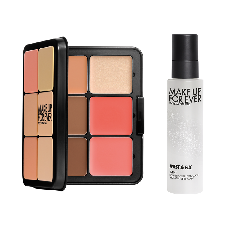 ALL-IN-ONE PALETTE & SETTING SPRAY DUO